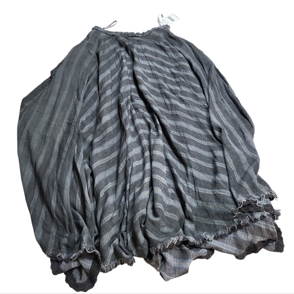 Free People asymmetrical long beautiful bohemian skirt with pockets - Picture 3 of 14